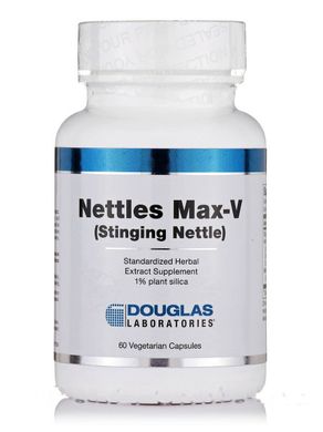 Кропива Douglas Laboratories (Nettles Max-V) 60 вегетаріанських капсул