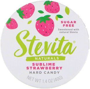 Candies without sugar, majestic strawberry