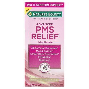 Nature's Bounty, Optimal Solutions&reg;, Advanced PMS Relief, 60 Capsules