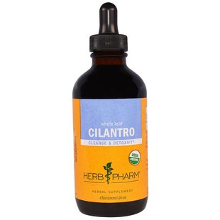 Кориандр цельный лист детоксикация органик Herb Pharm (Cilantro) 120 мл купить в Киеве и Украине