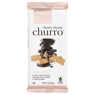 Chuao Chocolatier, Dark Chocolate Bar, Cheeky Cheeky Churro&trade;, 2.8 oz (80 g)