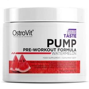 Предтренировочный комплекс, лимон, PUMP Pre-Workout, lemon, OstroVit, 300 г купить в Киеве и Украине