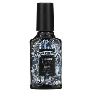 Poo-Pourri, Before-You-Go, Royal Flush, спрей-освежитель для туалета, 118 мл (4 жидк. Унции) купить в Киеве и Украине