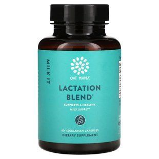Oat Mama, Milk It, Lactation Blend, 60 Vegetarian Capsules купить в Киеве и Украине