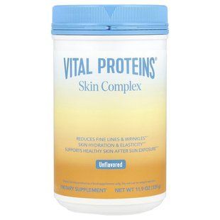 Vital Proteins, комплекс для догляду за шкірою, без смакових добавок, 339 г (11,9 унції)