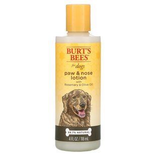 Burt's Bees, Лосьон для лап и носа, для собак, 4 жидких унции (120 мл) купить в Киеве и Украине