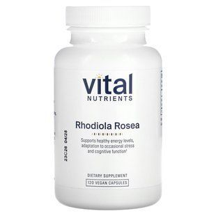 Vital Nutrients, Rhodiola Rosea, 120 Vegan Capsules купить в Киеве и Украине