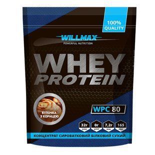 Whey Protein 80 Willmax 920 g булочка з корицею купить в Киеве и Украине