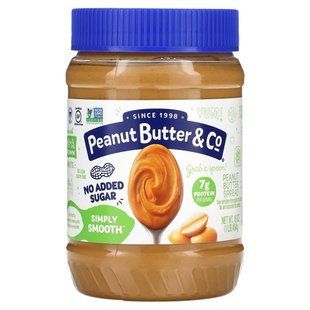 Арахисовое масло, без добавления сахара, Peanut Butter & Co., 16 унций (454 г) купить в Киеве и Украине