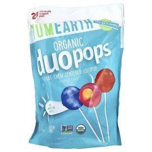 YumEarth, Organic Duopops&trade;, Variety, 20 Pops,10.6 oz (300 g)