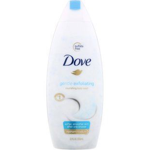 М'яко відлущуючий гель для душу, Dove, 650 мл