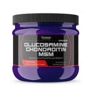 Ultimate Nutrition, Glucosamine Chondroitin Msm, 158 g, fruit punch