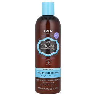Hask Beauty, Масло арганы из Марокко, восстанавливающий кондиционер, 12 жидких унций (355 мл) купить в Киеве и Украине