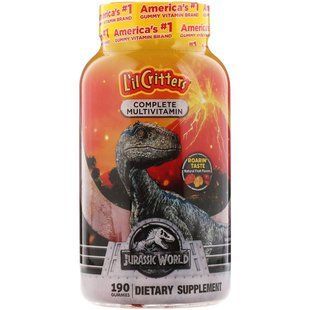 Комплекс мультивітамінів фруктовий смак L'il Critters (Complete Multivitamins) 190 жувальних цукерок