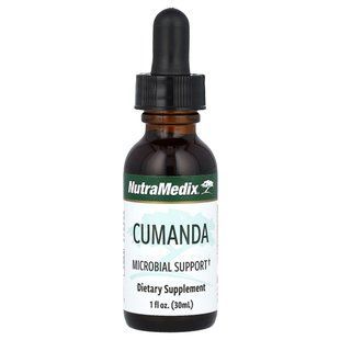 NutraMedix, Cumanda, мікробна підтримка, 30 мл (1 рідк. унція)