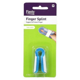 Flents, Finger Splint, Two Sided, Medium, 1 Count купить в Киеве и Украине