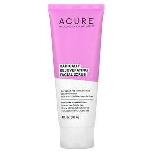 Rejuvenating facial scrub Acure (Facial Scrub) 118 ml