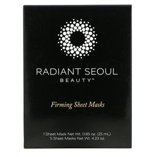 Strengthening sheet mask, 5 sheet masks, 0.85 oz (25 ml) each