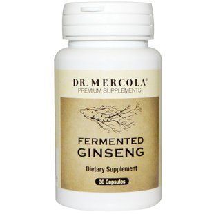 Korean Ginseng, Fermented Ginseng, Dr. Mercola, 30 capsules