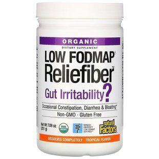 Organic Relief, Tropical Flavor, Natural Factors, 201 g