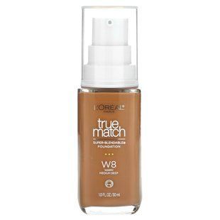 L'Or&eacute;al, True Match, Super-Blendable Foundation, W8 Warm Medium Deep, 1 fl oz (30 ml)