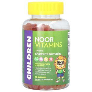 Noor Vitamins, Children's Gummies, Complete , 90 Gummies купить в Киеве и Украине