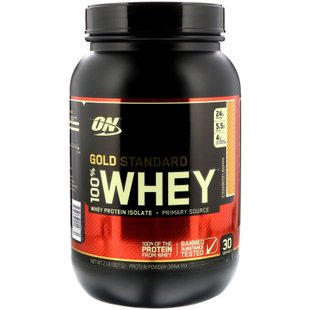 Сывороточный протеин банан с клубникой Optimum Nutrition (Gold Standard Whey) 909 г купить в Киеве и Украине