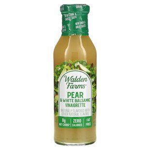 Walden Farms, Pear & White Balsamic Vinaigrette Dressing, 12 fl oz (355 ml) купить в Киеве и Украине