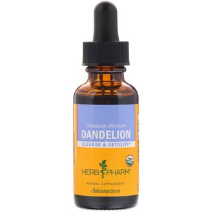 Экстракт одуванчика Herb Pharm (Dandelion) 30 мл купить в Киеве и Украине