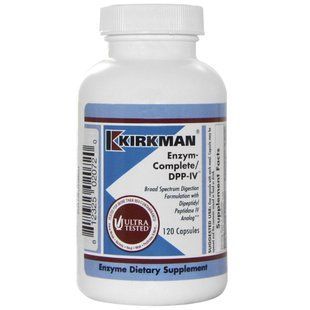 Пищеварительные ферменты Kirkman Labs (Enzym-Complete/DPP-IV) 120 капсул купить в Киеве и Украине