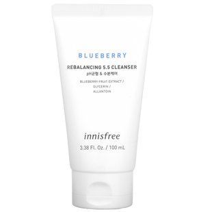 Innisfree, Blueberry, cleansing balancing 5.5, 3.38 fluid ounces (100 ml)