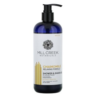 Гель для душа и бритья, ромашка, Shower & Shave Gel, Chamomile, Mill Creek Botanicals, 414 мл купить в Киеве и Украине