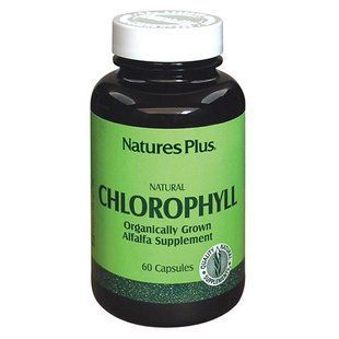 Хлорофилл Chlorophyll Natures Plus 600 мг 60 капсул купить в Киеве и Украине