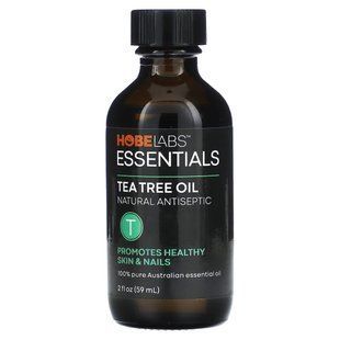 Hobe Labs, Essentials, Tea Tree Oil, 2 fl oz (59 ml) купить в Киеве и Украине