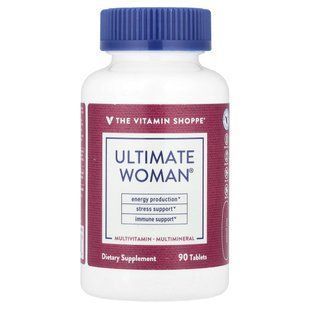 The Vitamin Shoppe, Ultimate Woman&reg;, Multivitamin & Multimineral, 90 Tablets
