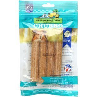 Himalayan Pet Supply, Chew для гималайских собак, Churro, мягкий, с сыром, 4 унции (113,3 г) купить в Киеве и Украине