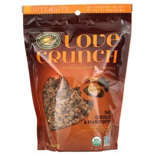 Гранола Love Crunch, темный шоколад и арахисовая паста, Nature's Path, 325 г купить в Киеве и Украине
