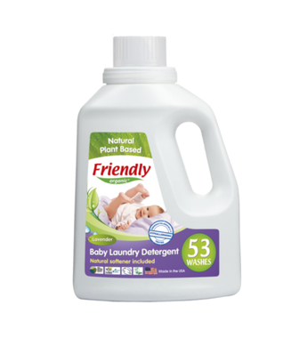 Органічний рідкий засіб-концентрат для прання лаванда Friendly Organic Baby Laundry Det. Lavender 1,567 л