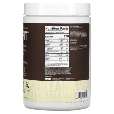 protein shake with grass, chocolate, RSP Nutrition, 960 g