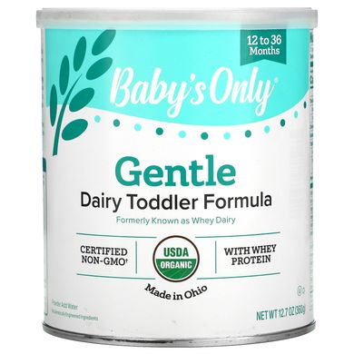 Формула для малюків, без ГМО, сироватковий протеїн, молочні продукти, Toddler Formula, No GMO, Whey Protein, Dairy, Nature's One, 360 г