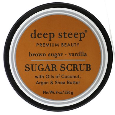 Цукровий скраб цукор і ваніль Deep Steep (Sugar Scrub) 226 г