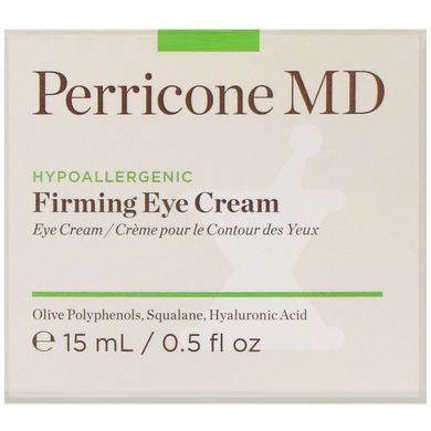Гипоаллергенный крем для укрепления кожи вокруг глаз, Perricone MD, 15 мл (0,5 жидк. унции) купить в Киеве и Украине