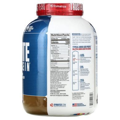 Элитный казеин, печенье и сливки, Dymatize Nutrition, 4 фунта (1,8 кг) купить в Киеве и Украине