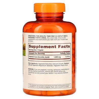 Vitamin C Sundown Naturals 1000 mg 300 capsules