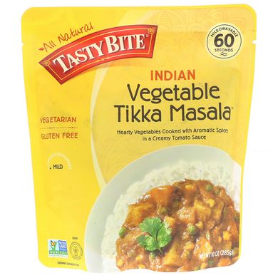 Індійський овочевий тікка масала, Tasty Bite, 10 унцій (285 г)