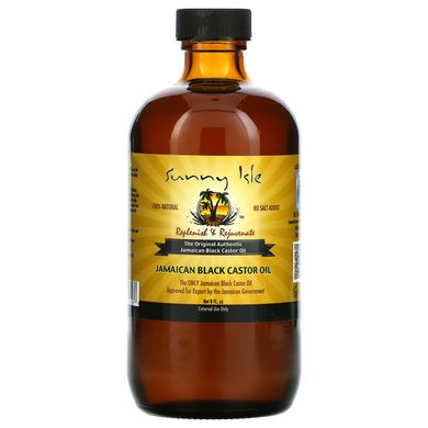 Sunny Isle, 100% натуральна ямайська чорна рицинова олія, 240 мл (8 рідк. Унцій)