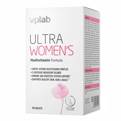 Мультивітаміни для жінок VPLab (Ultra Women Multivitamin Formula) 90 капсул