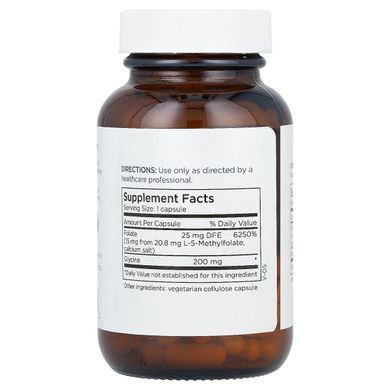 Metabolic Maintenance, L-Methylfolate, 15 mg, 60 Capsules купить в Киеве и Украине