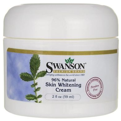 Крем для відбілювання шкіри, Skin Whitening Cream, Swanson, 59 мл