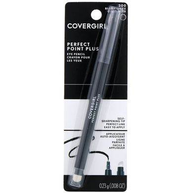 Олівець для очей, відтінок 200 «Чорний онікс», Perfect Point Plus, Covergirl, 0,23 г (0,008 унції)